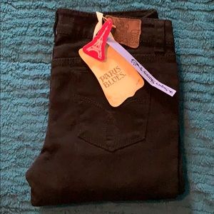 Paris Blues Black Super Skinny Jeans